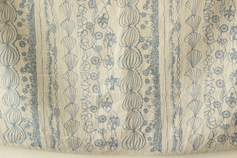 LINNETリネンプリント 風